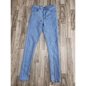 (3/$35) Forever 21 Jeans Womens 26 Light Blue Stretch Skinny Jeggings Denim